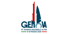 Logo Adunata Nazionale Alpini Genova 2026