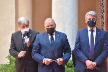 Marco Bucci, Roberto Carpaneto e Giuseppe Franceschelli