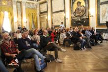 In prima fila: Marco Fiorello, Alessandro Battaglia, Claudio Tosi