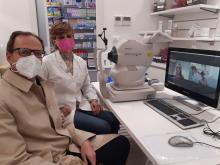 Vice sindaco Massimo Nicolò e dottoressa Paola De Biasio