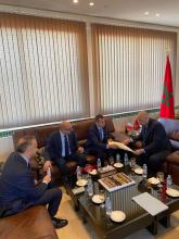 Uno degli incontri del consigliere Kaabour in Marocco Uno degli incontri del consigliere Kaabour in Marocco