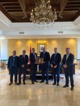 Uno degli incontri del consigliere Kaabour in Marocco Uno degli incontri del consigliere Kaabour in Marocco