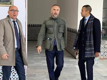 Uno degli incontri del consigliere Kaabour in Marocco Uno degli incontri del consigliere Kaabour in Marocco