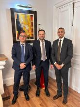 Uno degli incontri del consigliere Kaabour in Marocco Uno degli incontri del consigliere Kaabour in Marocco