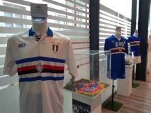 Mostra 'Raccontami com'era il calcio'-Maglie Samp