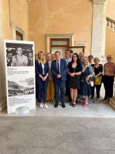 Mostra Tour de France-Assessore Alessandra Bianchi e altri