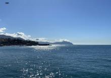 foto mare e monte di Portofino 
