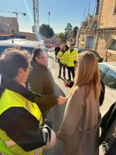 Sopralluogo della sindaca Salis