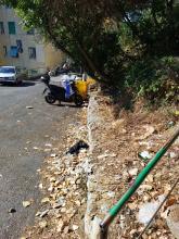 Parco Geotecnico di via Monterosa-PRE-Base scarpata