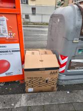 rifiuti in ponte carrega