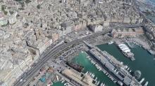 Visuale dall'alto del Porto Antico Visuale dall'alto del Porto Antico