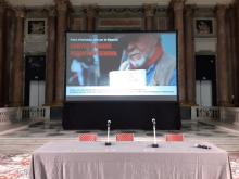 Posa pietre d'inciampo in corso Magenta-Palazzo Ducale