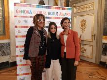 Premiazioni Genova Global Goals Award 2023-Brusoni, Corso, Ameri