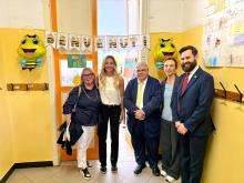 Sindaca Salis e assessora Bruzzone in visita ad Oregina