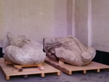 Progetto riallestimento Sant'Agostino-Statue