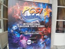 manifesto con scritta iternational salesian youth games