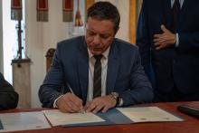 firma patto di amicizia genova santos