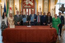 delegazione Santos a Tursi