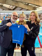 sindaca Salis con bimbo