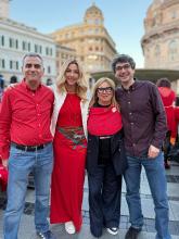Assessore Robotti, sindaca Salis, assessora Bruzzone, assessore Patrone