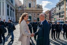 Silvia Salis e Franco Gabrielli