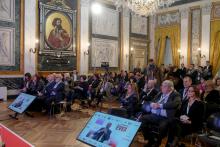 Immagine di repertorio del Salone di Rappresentanza di Palazzo Tursi