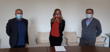 assessore Bordilli con rappresentanti Cai e Federazione