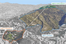 La mappa della zona tra Granarolo e Begato che sarebbe interessata dalla proposta di nuovo sport park