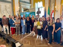 La sindaca Salis e i vincitori del bando ZAC