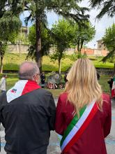 Salis commemorazione 25 Aprile Ansaldo