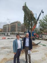 Sopralluogo al Waterfront di Levante dell'assessore Massimo Ferrante