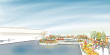 render dello specchio acque euroflora 2025
