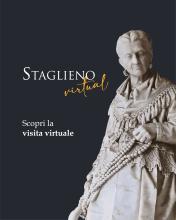 La card digitale con la foto della statua di Caterina Campodonico