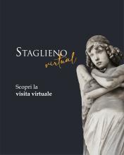 La card digitale con la foto della statua dell'Angelo Oneto