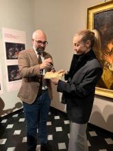 L'assessore Montanari insieme alla sindaca Salis durante il tour L'assessore Montanari insieme alla sindaca Salis durante il tour