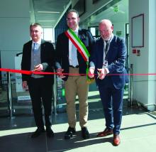Taglio del nastro - Inaugurazione nuova ala est Aeroporto di Genova