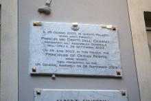 Targa Principi diritti dell'oceano-Targa