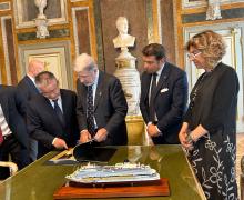 Tian Yulong, Marco Bucci, Mario Mascia, Marta Brusoni