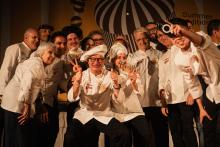 foto di gruppo dei pasticceri