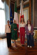 Visita Ambasciatrice Slovacca-Poggio, Wursterová, Salis, Beghin