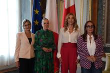 Visita Ambasciatrice Slovacca-Poggio, Wursterová, Salis, Beghin