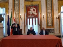 Visita augurale di mons. Tasca a Palazzo Tursi-Bucci, Tasca, Cassibba