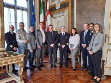 Visita delegazione Amministrazione Marittima ucraina e Capitaneria di Porto-Gruppo