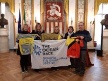 Visita di Denis Deroux sindaco di Bathernay