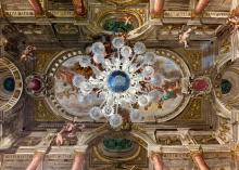 Affresco soffitto di Palazzo Rosso