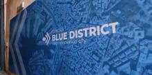 Blue district