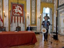 Piciocchi durante il suo intervento