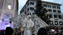 Festa Immacolata in piazza de ferrari