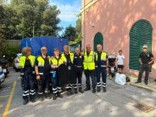 foto di gruppo in esterno