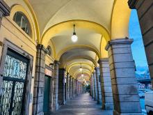 i portici di via Turati